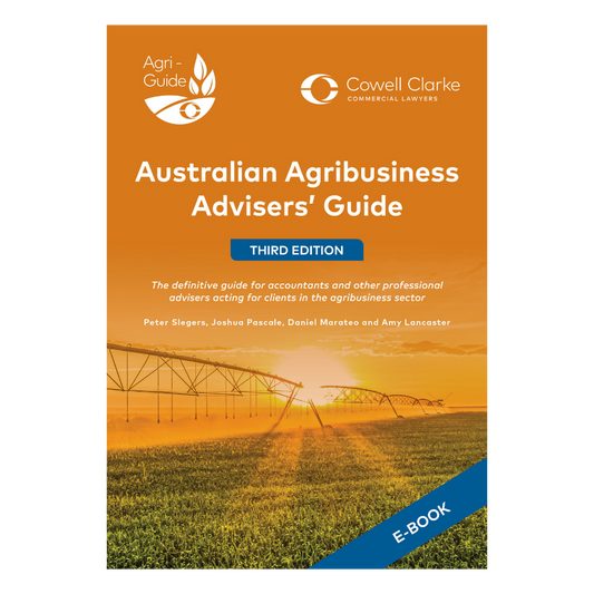 Australian Agribusiness Adviser's Guide Edition 3 - eBook